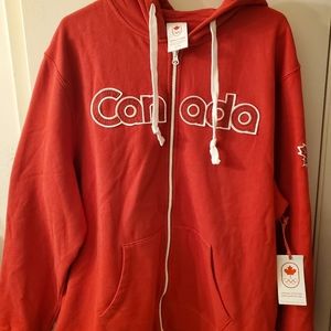 Red Canada hoodie